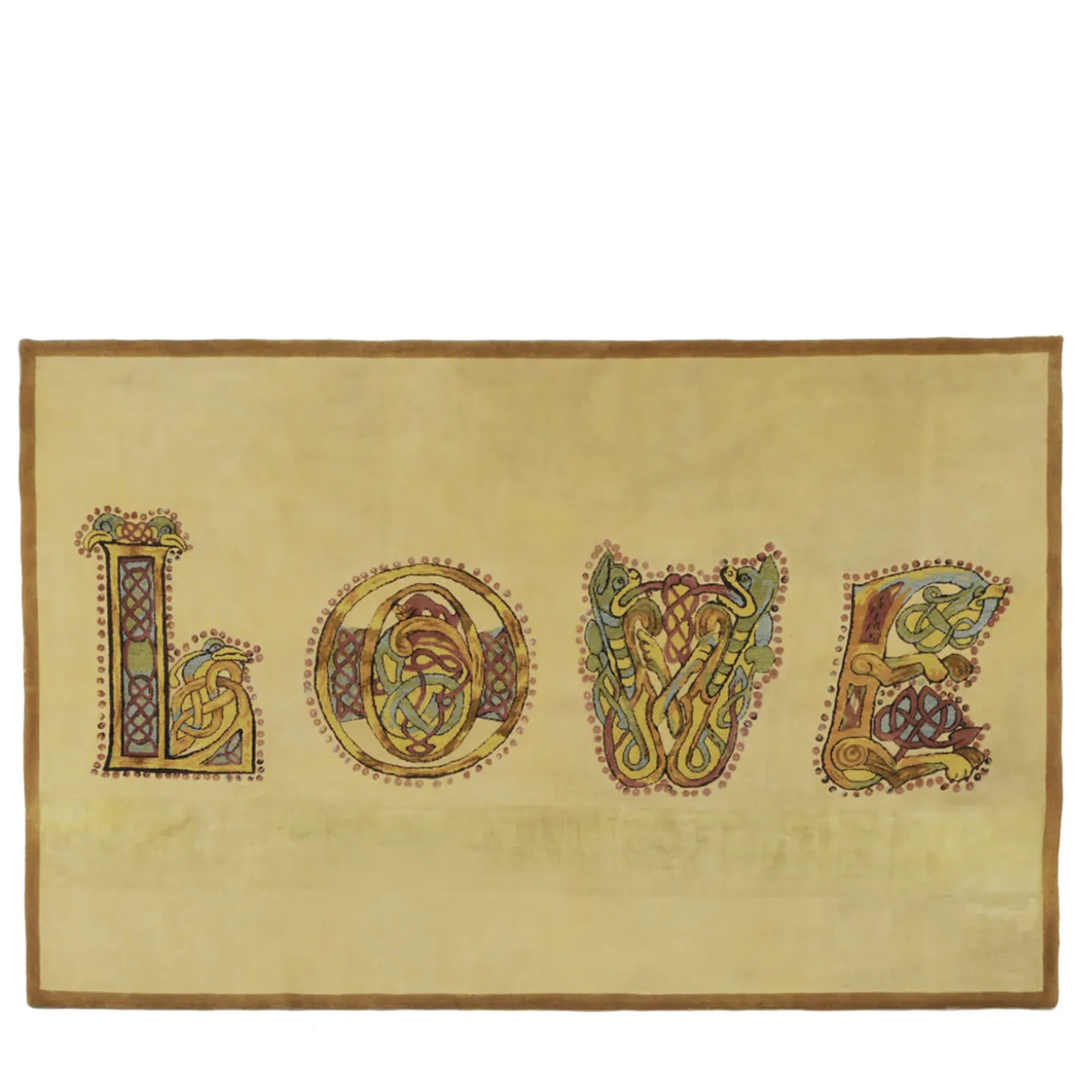 Tappeto celtico dell'amore