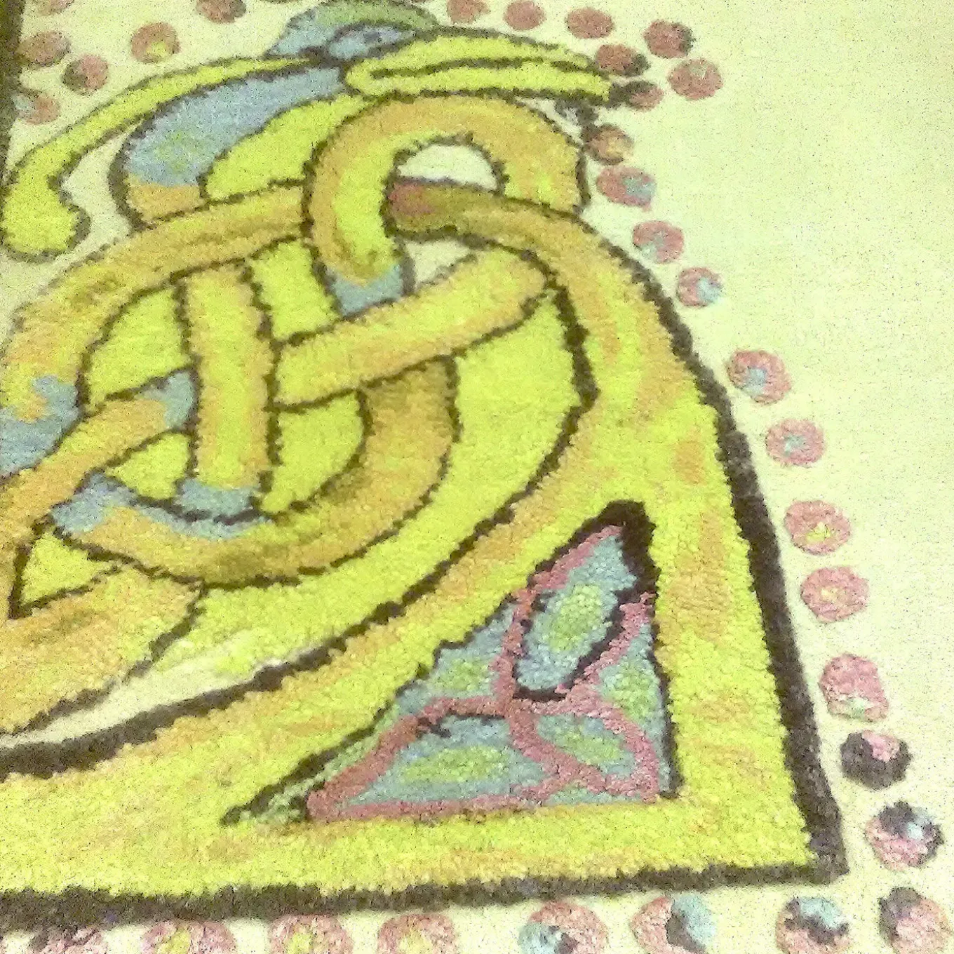 Tappeto celtico dell'amore