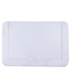 Tappeto da bagno bianco Shangri-La