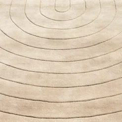 Tappeto Dune Beige In Lana di Richard Hutten