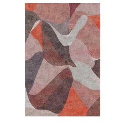 Tappeto Dune Red di Vanessa Ordonez