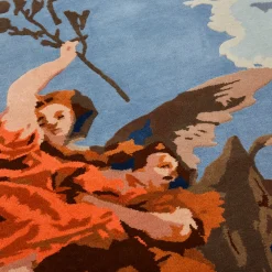 Tappeto Gloria d'Angeli di Alessandra Baldereschi