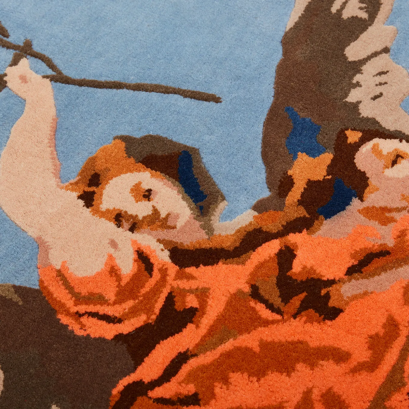 Tappeto Gloria d'Angeli di Alessandra Baldereschi