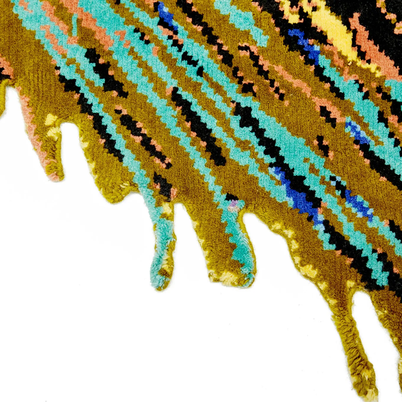 Tappeto in lana Disappearing Spectrum di Clémentine Chambon - Edizione limitata