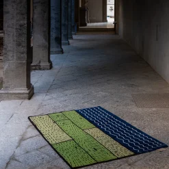 Tappeto in lana fatto a mano Sapphire Streams