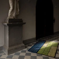 Tappeto in lana fatto a mano Sapphire Streams