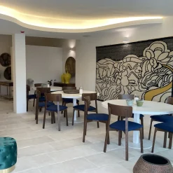 Tappeto rettangolare Il Sentiero di Mirò di Gavino Sanna