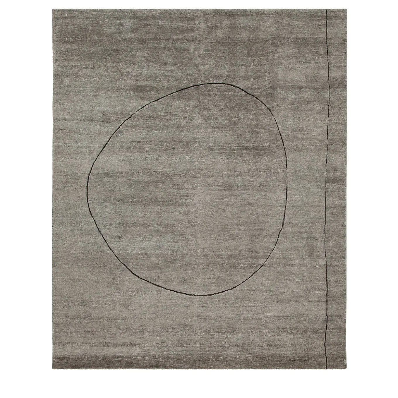 Tappeto Ritagli Vintage Platinum di Elisa Ossino