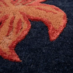 Tappeto Safari Tropics Medieval Blue Wasabi, tessuto a mano