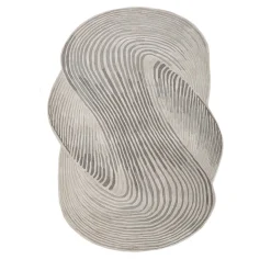 Tappeto Tessutoa Mano Bluebell & Classic Grey