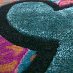 Tappeto trapuntato a mano verde cacciatore Concoction