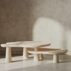 Tavolini da salotto in marmo Panarea