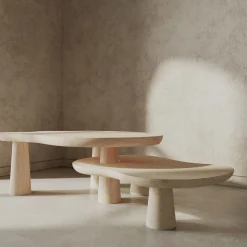 Tavolini da salotto in marmo Panarea