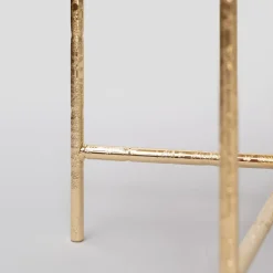 Tavolini Tornielli finitura oro lucido