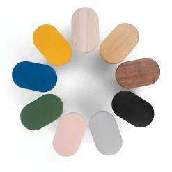 Tavolino a sbalzo in legno di noce S