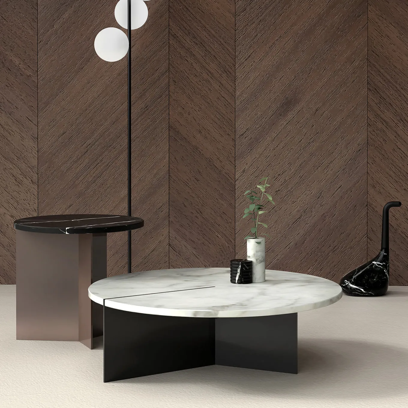 Tavolino Acaya nero Marquinia