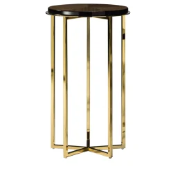 Tavolino alto Elliot Plus in oro