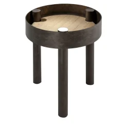 Tavolino alto rotondo Tray