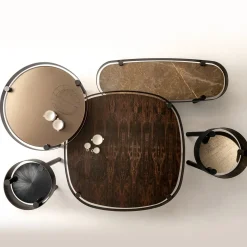 Tavolino alto rotondo Tray