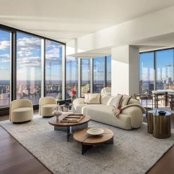 Tavolino basso Sesi A Brown in Pietra Pece di Martinelli Venezia Studio