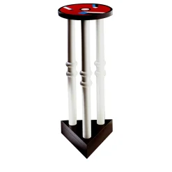 Tavolino Bombay di Nathalie Du Pasquier - Memphis Milano