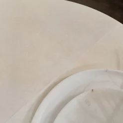 Tavolino Camilla in Pergamena Bianco