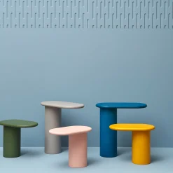 Tavolino Cantilever S in legno di frassino giallo di Matteo Zorzenoni