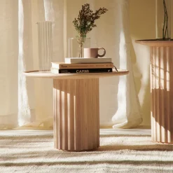 Tavolino Capitello in frassino naturale