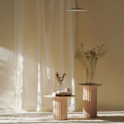 Tavolino Capitello in frassino naturale