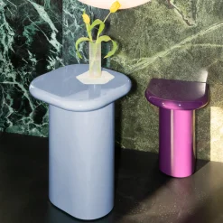 Tavolino Chiodino azzurro