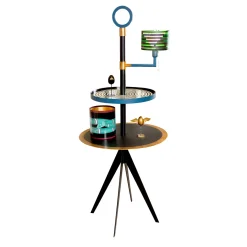 Tavolino Concentrico Valet con lampada