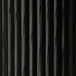 Tavolino Convesso in frassino nero