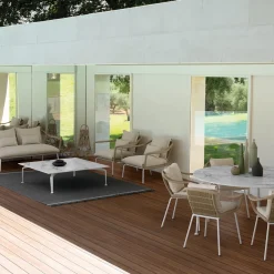 Tavolino Cruise Alu di Ludovica & Roberto Palomba