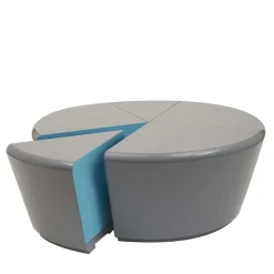 Tavolino da caffè 100% blu