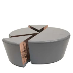 Tavolino da caffè 100% rame