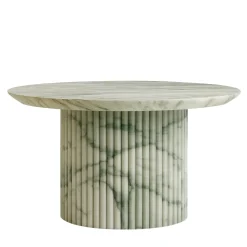 Tavolino da caffè Rullo in onice verde smeraldo di Ashley Gadeova