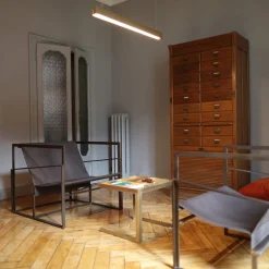 Tavolino da caffè Stellenbosch effetto ottone satinato