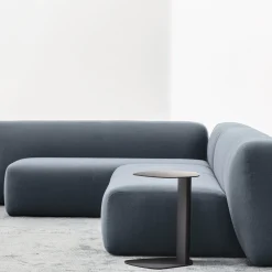 Tavolino da soggiorno Keisho moderno in legno di frassino nero