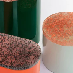 Tavolino Ditale arancione