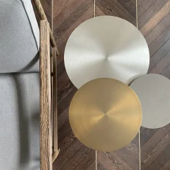 Tavolino Ester in Acciaio