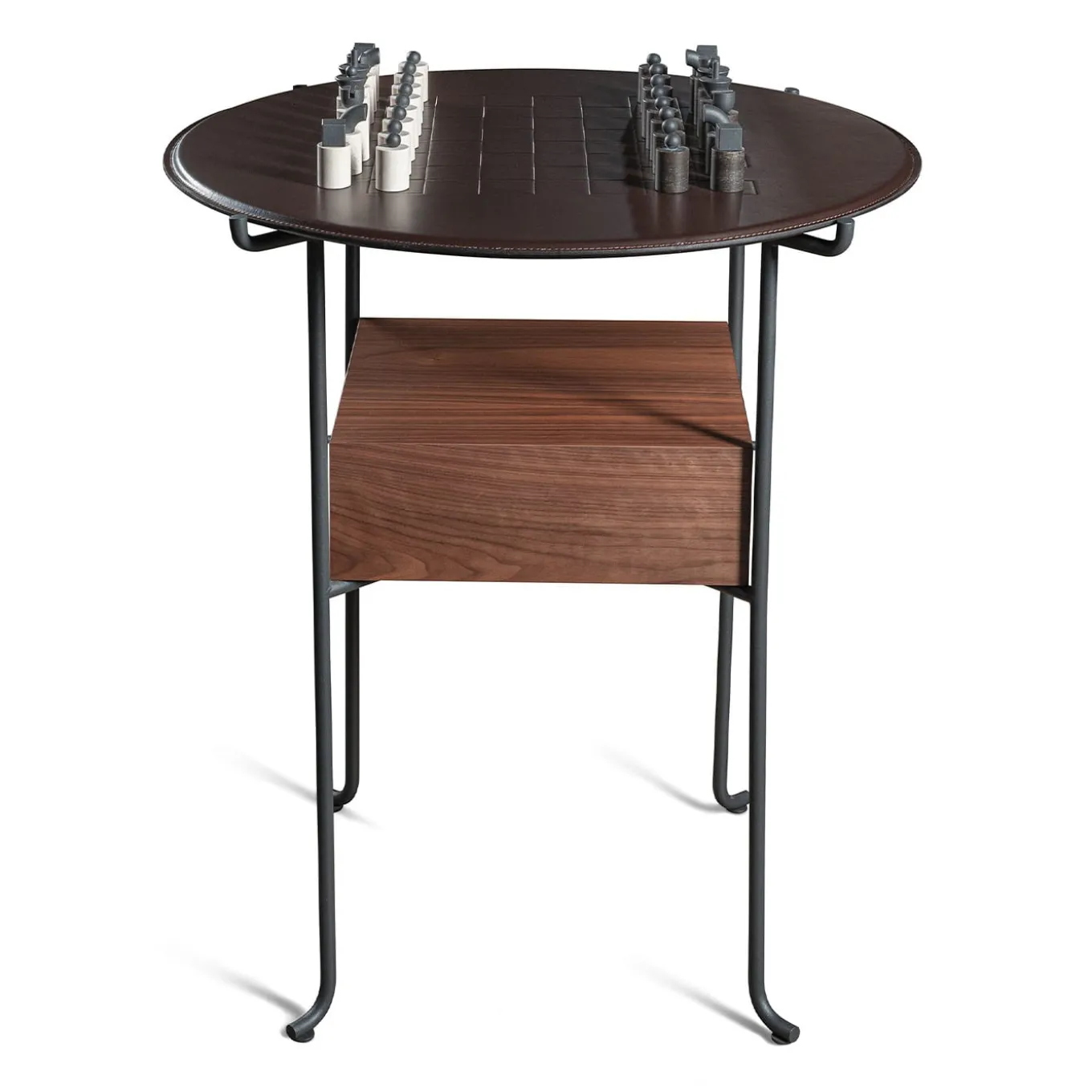 Tavolino Flirt con scacchiera di Luca Nichetto