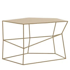 Tavolino grande in ferro colore Cappuccino