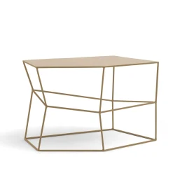 Tavolino grande in ferro colore Cappuccino