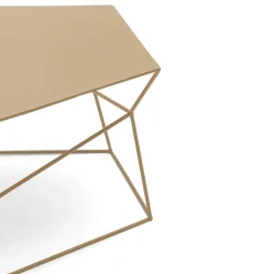 Tavolino grande in ferro colore Cappuccino