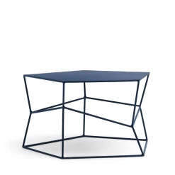 Tavolino medio in ferro colore mirtillo