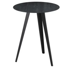 Tavolino nero Aky #1 di Emilio Nanni