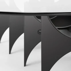 Tavolino nero Butterfly