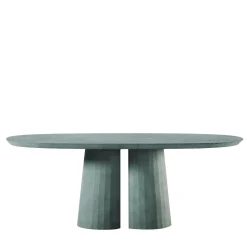 Tavolino ovale Fusto Ultramarine II