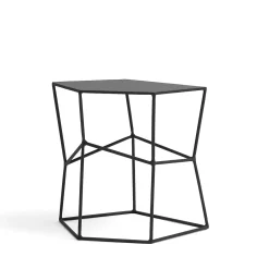 Tavolino piccolo in ferro colore Liquirizia