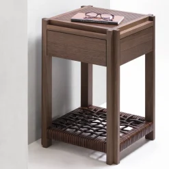 Tavolino quadrato Crisscross di Structura